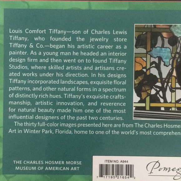 Tiffany Book Of Postcards Vintage MMA COLORFUL POMEGRANATE - Picture 8 of 16